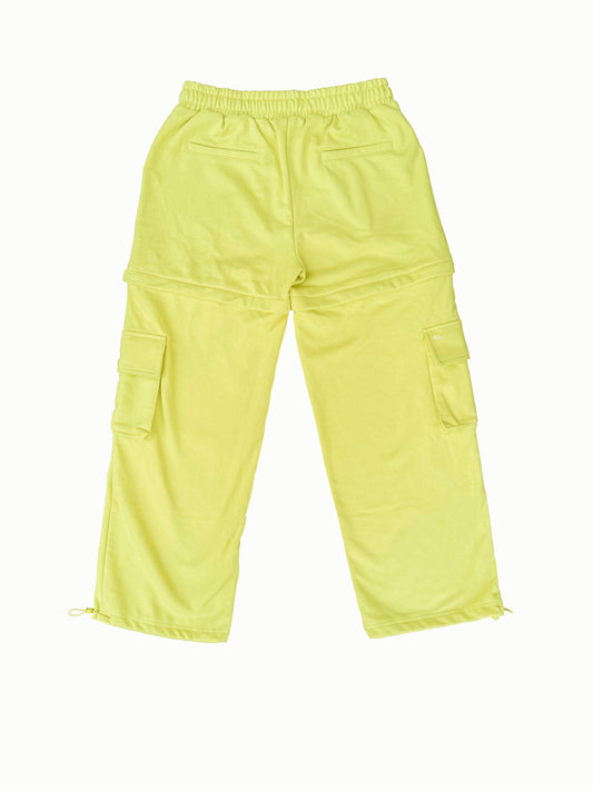 airport sweatpants vert (convertible)