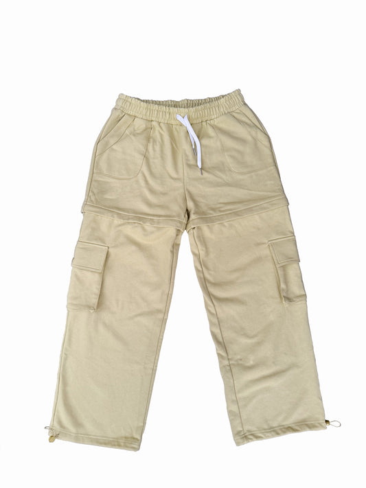 airport sweatpants vert (convertible)