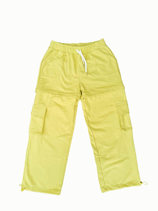 airport sweatpants vert (convertible)